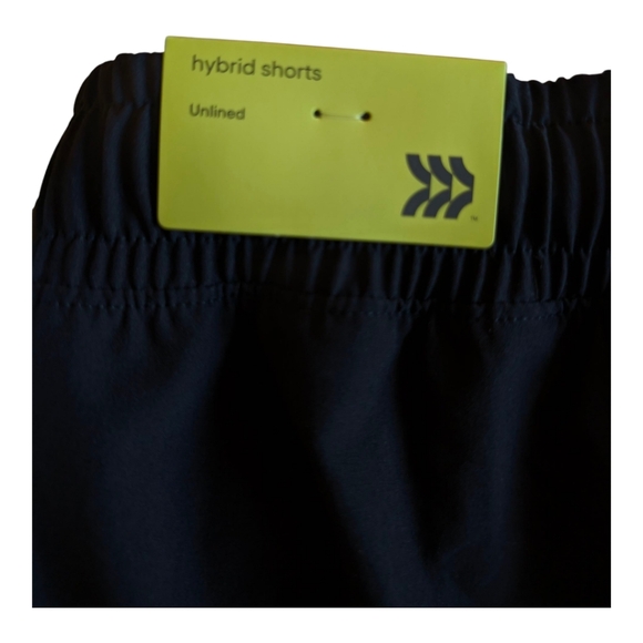 NWT All in Motion Men's Black Hybrid Shorts - Size S - Picture 2 of 7